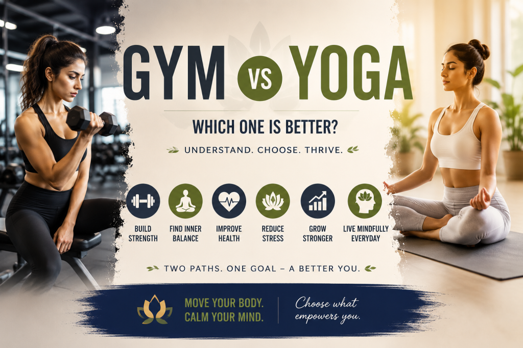 Gym vs Yoga: Which One Is Better? The Answer Might Surprise You.